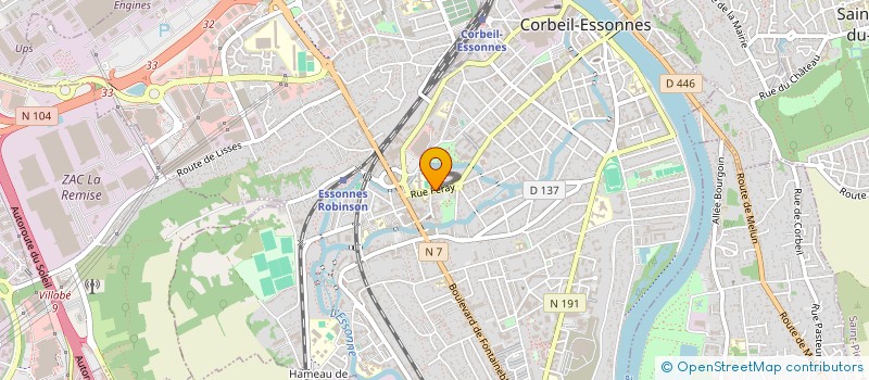localisation de l'entreprise MFL BAT à CORBEIL-ESSONNES