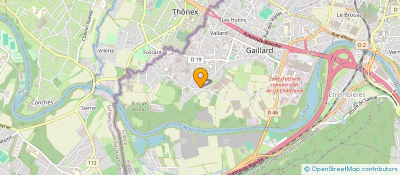 localisation de l'entreprise MFL - MAISON FAMILIALE LORENZO à GAILLARD