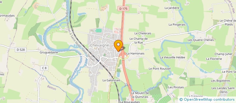 localisation de l'entreprise MFLAJ CONSULTING  CHEVAIGNE