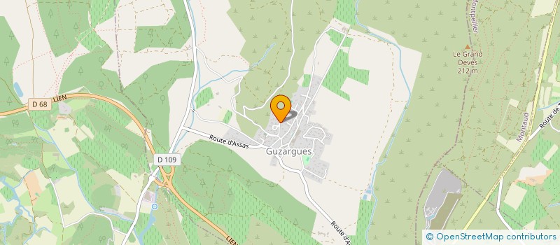 localisation de l'entreprise MFLT  GUZARGUES