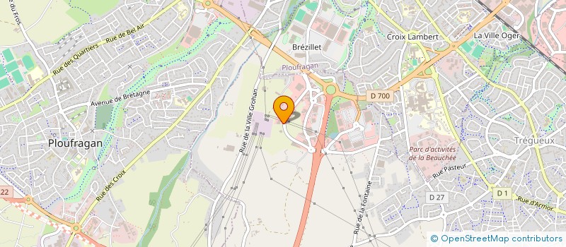 localisation de l'entreprise MFM à TREGUEUX