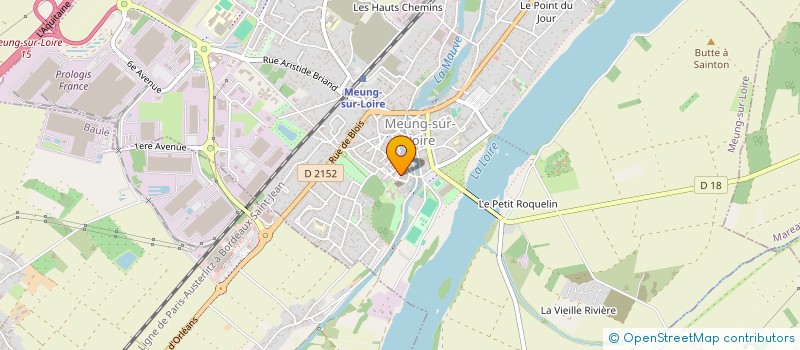 localisation de l'entreprise MFM à MEUNG-SUR-LOIRE