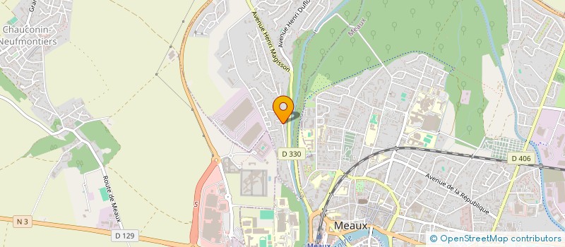 localisation de l'entreprise MFM  CREGY-LES-MEAUX