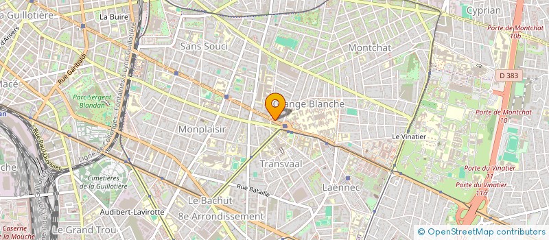 localisation de l'entreprise MFM  LYON