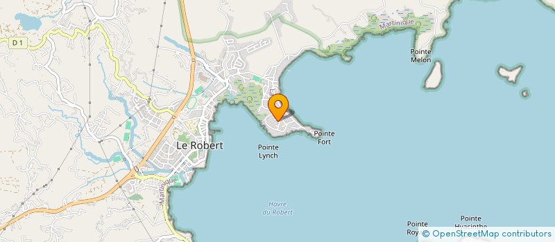 localisation de l'entreprise MFM BTP SARL à LE ROBERT