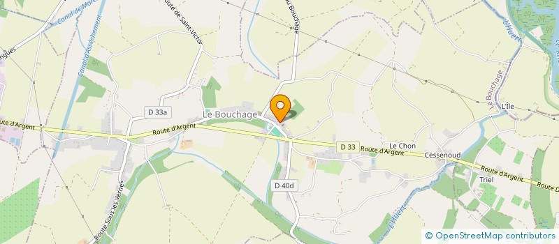 localisation de l'entreprise MFM DIFFUSION à MORESTEL