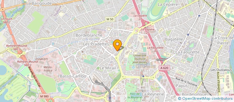 localisation de l'entreprise MFM DISTRIBUTION à TOULOUSE