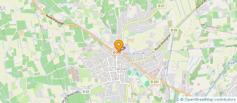 localisation de l'entreprise MFM FERMETURES à SARRIANS