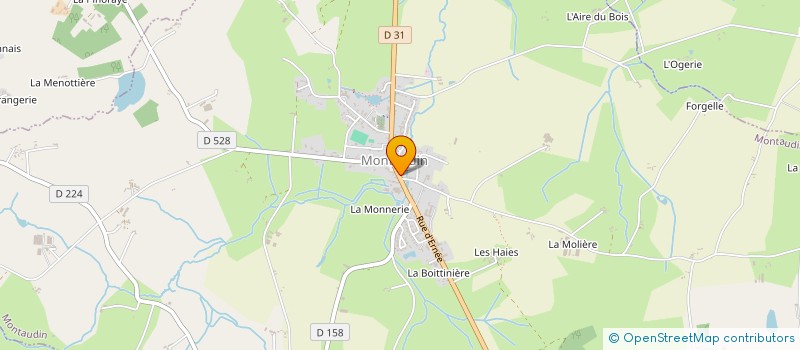 localisation de l'entreprise MFM MARQUES  MONTAUDIN