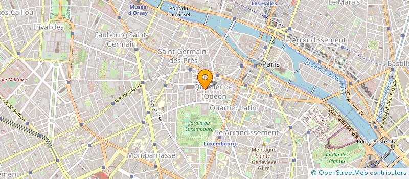 localisation de l'entreprise MFM SA  PARIS