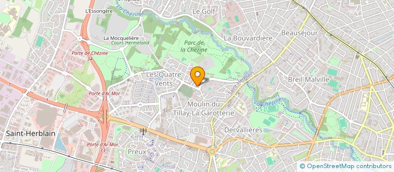 localisation de l'entreprise MFN SARL  SAINT-HERBLAIN