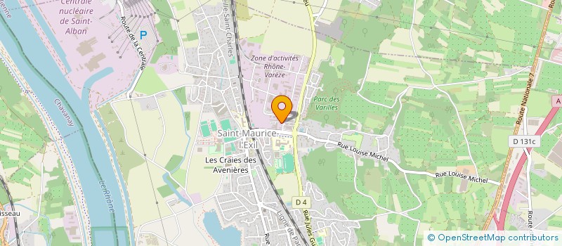 localisation de l'entreprise MFO  SAINT-MAURICE-L'EXIL