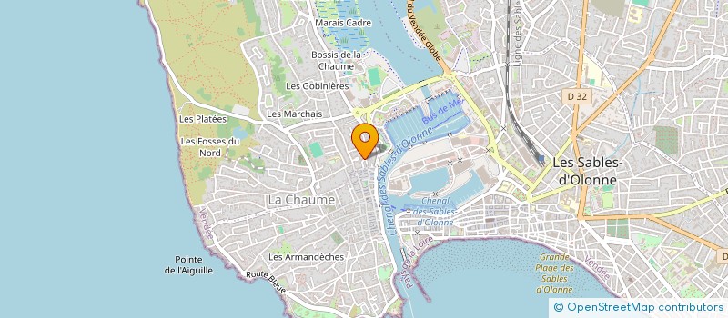 localisation de l'entreprise MFO à LES SABLES D'OLONNE