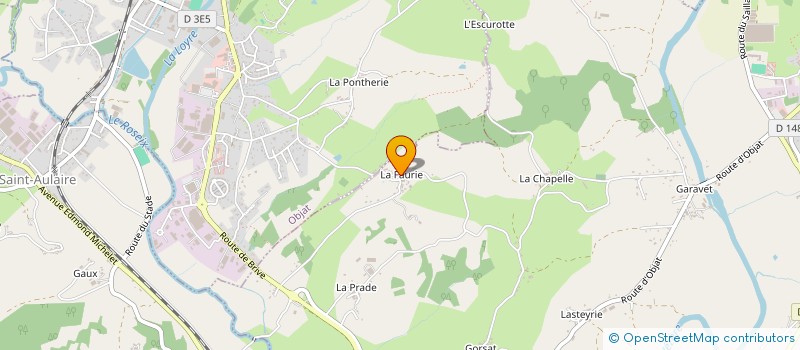 localisation de l'entreprise MFP à SAINT-VIANCE
