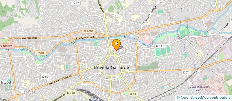 localisation de l'entreprise MFP  BRIVE-LA-GAILLARDE