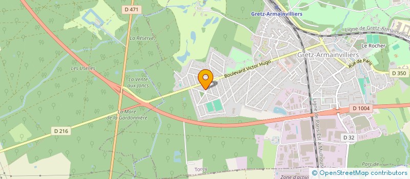 localisation de l'entreprise MFP AUTO  GRETZ-ARMAINVILLIERS