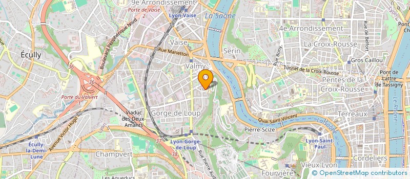 localisation de l'entreprise MFP COTE à LYON