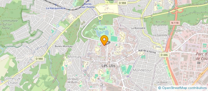 localisation de l'entreprise MFPRT à LES ULIS