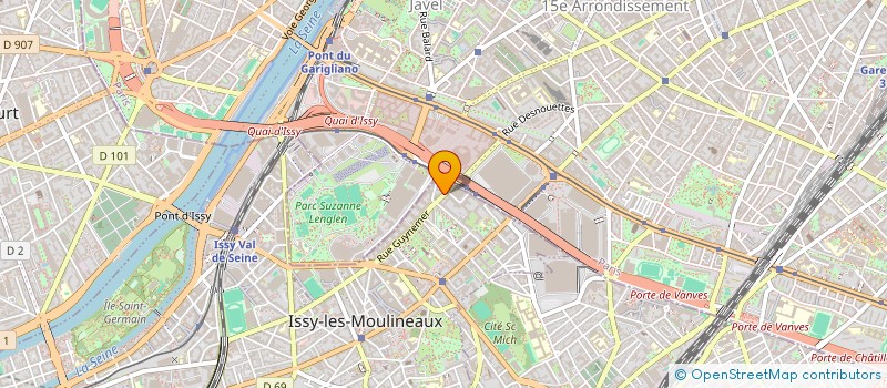 localisation de l'entreprise MFR.COM à ISSY-LES-MOULINEAUX