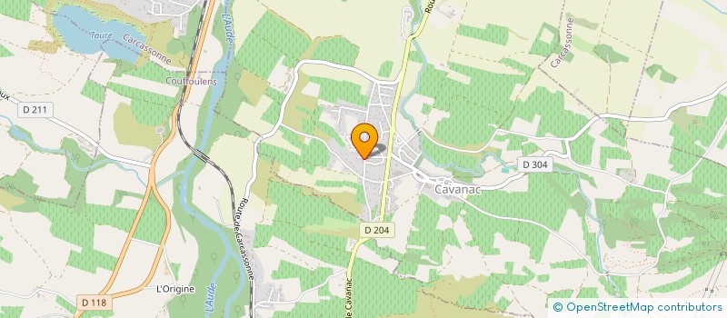 localisation de l'entreprise MFR SERVICES à CAVANAC