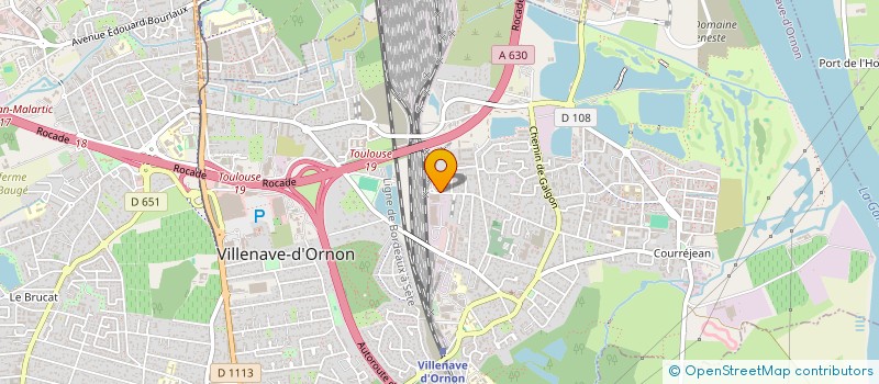 localisation de l'entreprise MFR VTC à VILLENAVE-D'ORNON