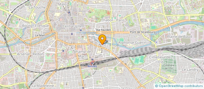 localisation de l'entreprise MFRED PROPRETE ET SERVICE  RENNES