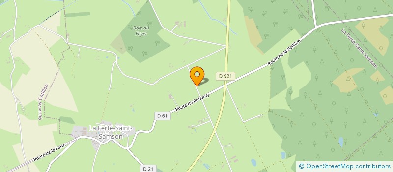 localisation de l'entreprise MFRSP  LA FERTE-SAINT-SAMSON