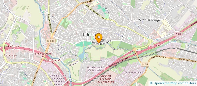 localisation de l'entreprise MFS à L'UNION