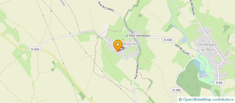 localisation de l'entreprise MFS  BEAURAIN