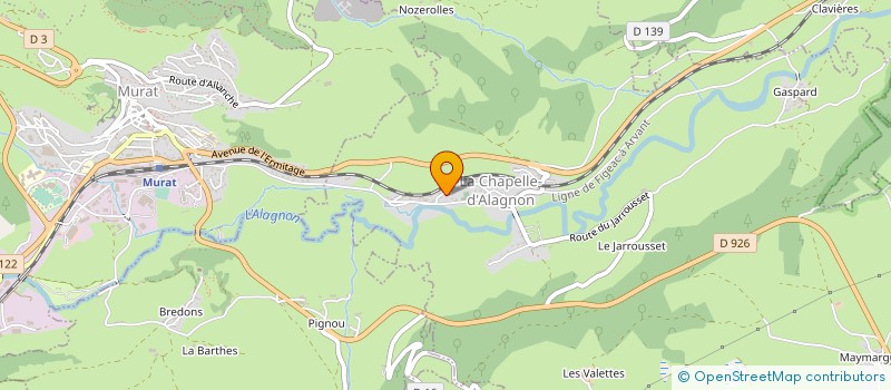localisation de l'entreprise MFS DEVELOPPEMENT à NEUSSARGUES EN PINATELLE