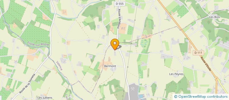 localisation de l'entreprise MFT IMMO  MONTOISON