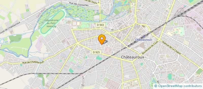 localisation de l'entreprise MFTOM à CHATEAUROUX