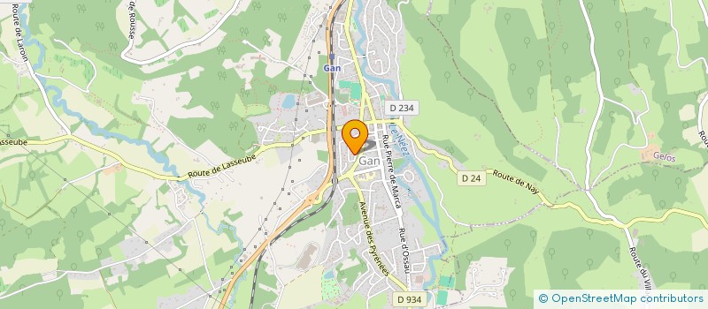 localisation de l'entreprise MFTP  GAN