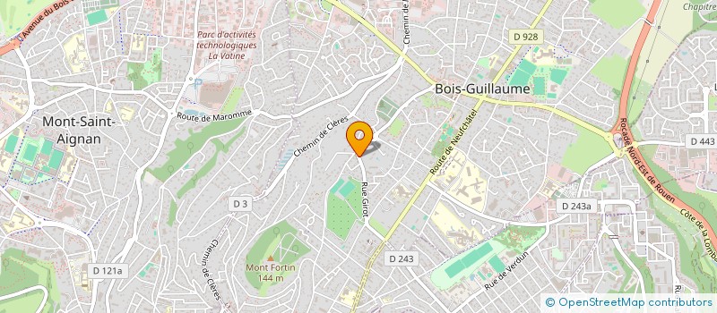 localisation de l'entreprise MFV  BOIS-GUILLAUME