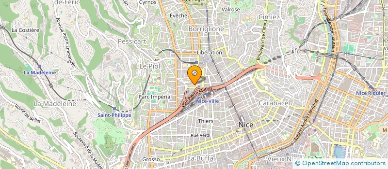 localisation de l'entreprise MFV PRIME à NICE