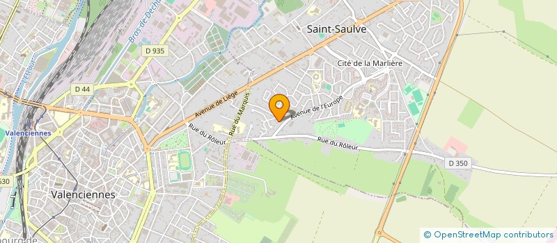 localisation de l'entreprise MFZM IMMOBILIERE  SAINT-SAULVE