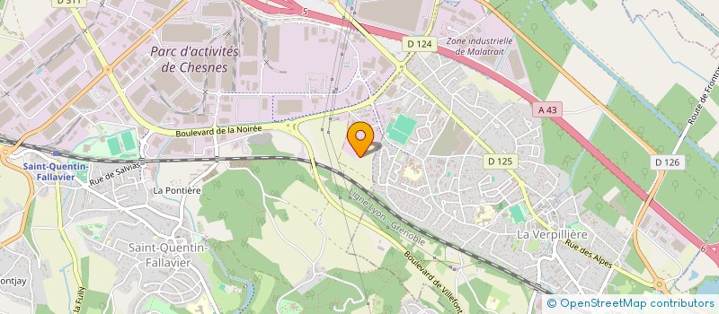 localisation de l'entreprise MG 1 à COURBEVOIE