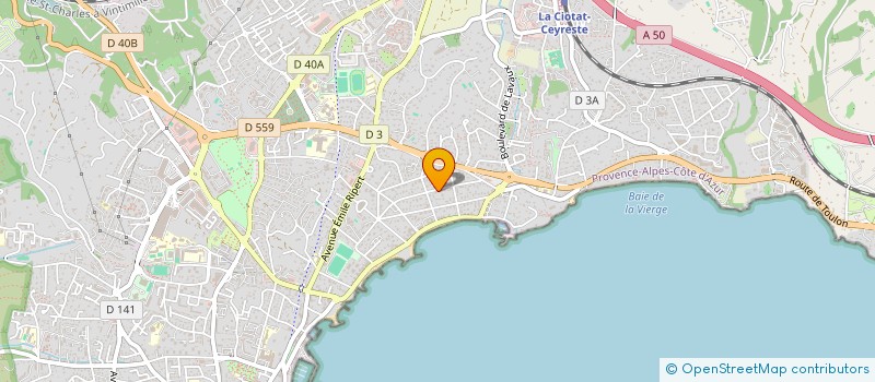localisation de l'entreprise MG 13 PISCINES à LA CIOTAT