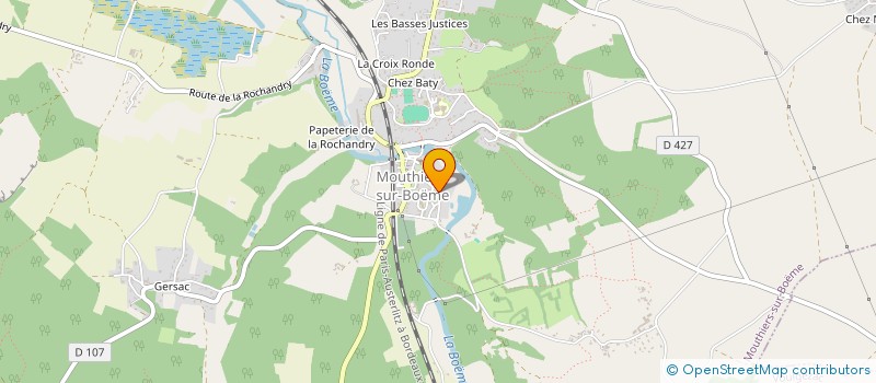 localisation de l'entreprise MG 16  MOUTHIERS-SUR-BOEME