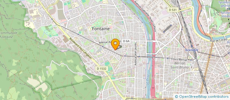 localisation de l'entreprise MG  FONTAINE
