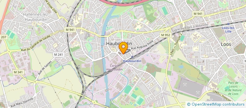 localisation de l'entreprise MG 3D  HAUBOURDIN