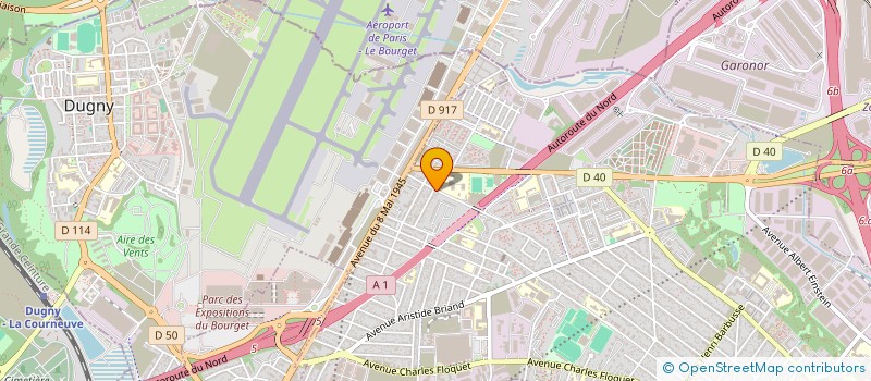 localisation de l'entreprise MG à LE BLANC-MESNIL