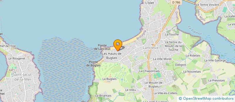 localisation de l'entreprise MG à LANCIEUX