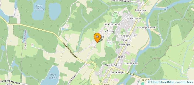 localisation de l'entreprise MG 42  CHATILLON-LA-PALUD