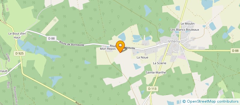 localisation de l'entreprise MG  DHUIZON