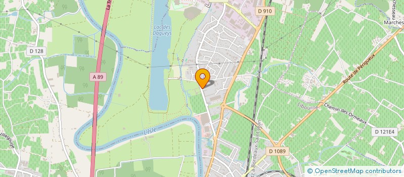 localisation de l'entreprise MG 49  LIBOURNE