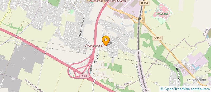 localisation de l'entreprise MG  SAINT-LAURENT-DE-MURE