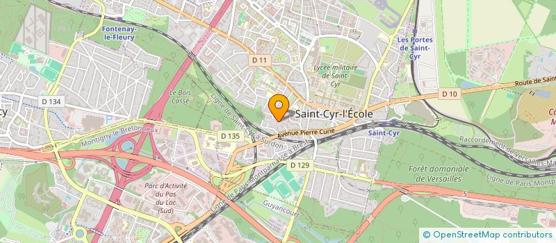 localisation de l'entreprise MG-4S à SAINT-CYR-L'ECOLE