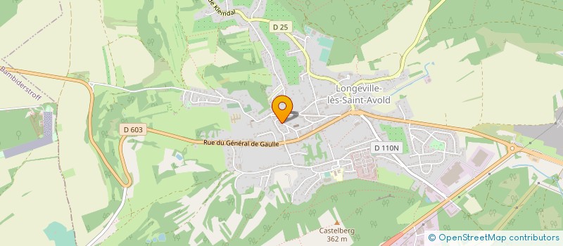 localisation de l'entreprise MG à LONGEVILLE-LES-SAINT-AVOLD