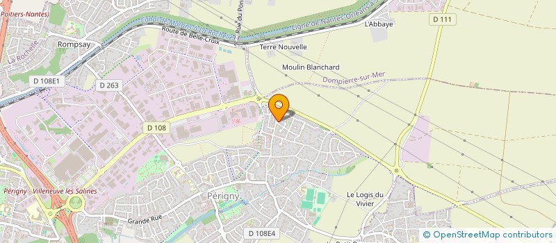 localisation de l'entreprise MG à PERIGNY